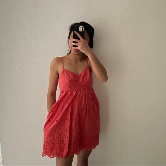 Abercrombie & Fitch Dresses & Skirts - abercrombie eyelet babydoll dress